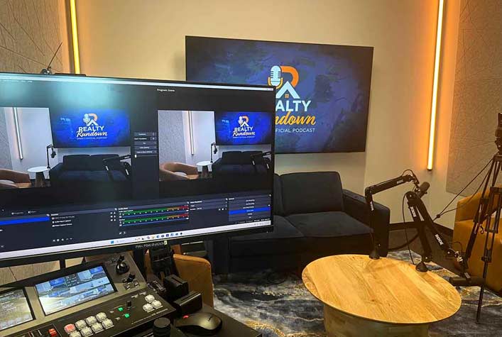 Oasis Podcast Room