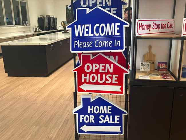 Open House Signs